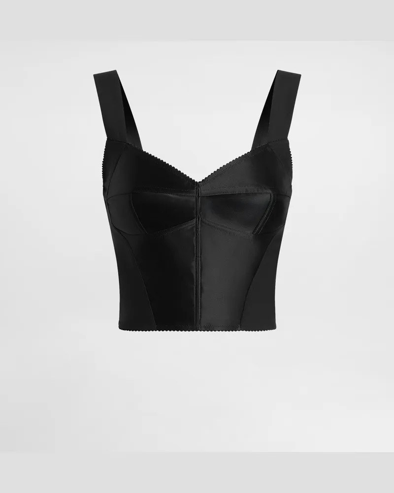 Dolce & Gabbana Top Bustier - Donna Camicie E Top Nero Nero