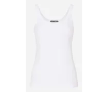 T-shirt In Cotone - Donna T-shirts E Felpe Bianco Cotone