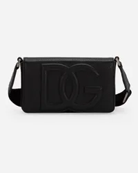 Dolce & Gabbana Mini Bag In Pelle Di Cervo - Uomo Portafogli E Piccola Pelletteria Nero Nero