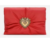 Medium Calfskin Devotion Soft Bag - Donna Borse A Spalla E Tracolla Rosso Pelle