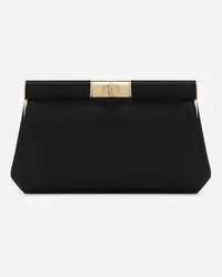 Dolce & Gabbana Borsa A Spalla Marlene Piccola - Donna Borse A Spalla E Tracolla Nero Viscosa Nero