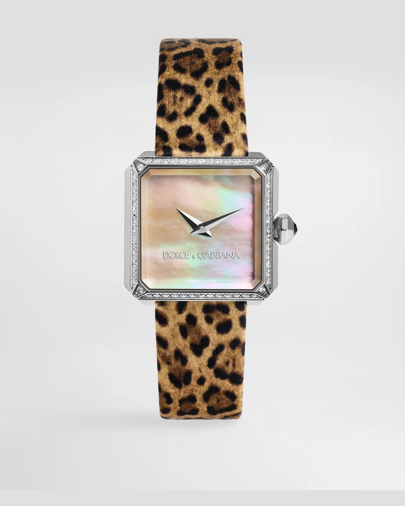 Dolce & Gabbana Orologio Sofia Acciaio E Diamanti - Donna Orologi Stampa Leo Stampa