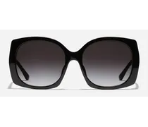 Print Family Sunglasses - Donna Icons Nero
