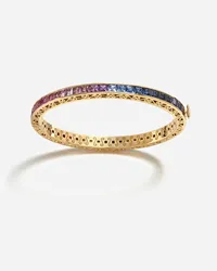 Dolce & Gabbana Bracciale Con Zaffiri Multicolore - Donna Bracciali Oro Oro