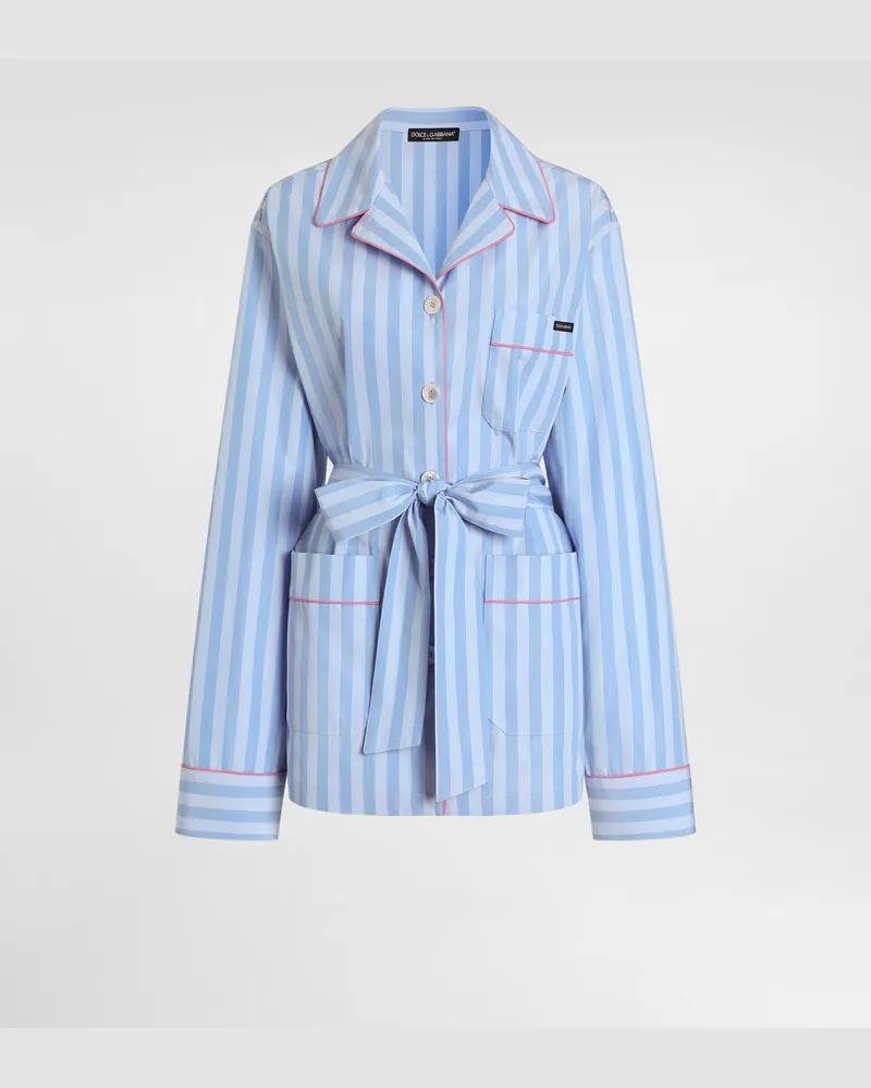 Dolce & Gabbana Camicia Vanity Rigata - Donna Camicie E Top Multicolore Rigato