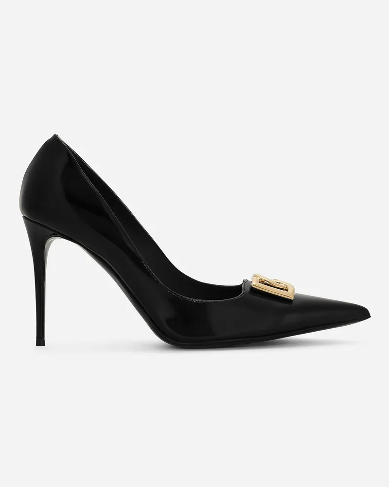 Dolce & Gabbana Décolleté In Pelle Di Vitello - Donna Décolleté E Slingback Nero Pelle Nero
