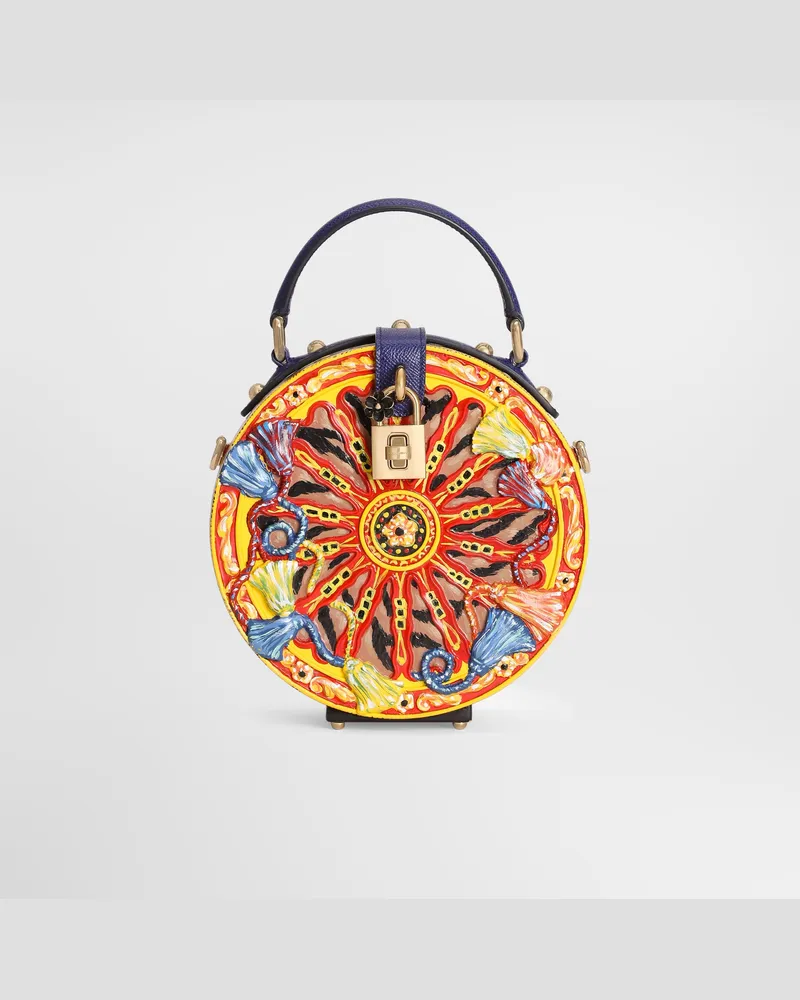Dolce & Gabbana Borsa A Mano Dolce Box Carretto - Donna Borse A Mano Multicolore Multicolore