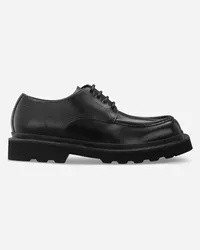 Dolce & Gabbana Derby In Pelle Di Vitello - Uomo Stringate Nero Pelle Nero