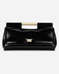 Dolce & Gabbana Borsa A Mano Sicily Clutch Grande - Donna Borse A Mano Nero Nero