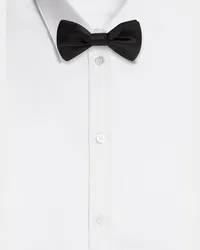 Dolce & Gabbana Silk Bow Tie - Uomo Cravatte E Pochette Nero Tessuto Nero