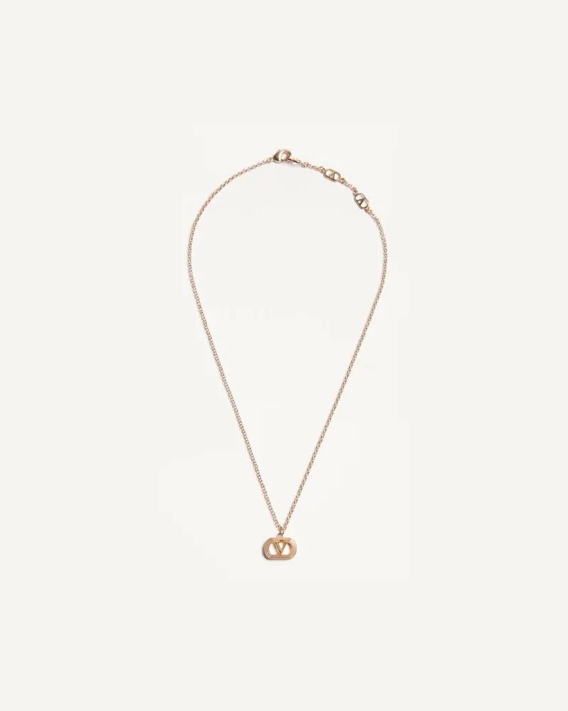 Valentino Garavani Collana Valentino Garavani Ovalette In Metallo Uomo ORO Oro