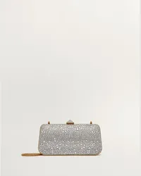 Valentino Garavani MINAUDIERE CARRY SECRETS CON STRASS Donna CRYSTAL Crystal