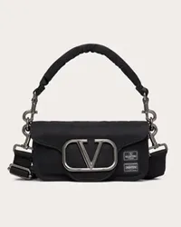 Valentino Garavani BORSA MINI A TRACOLLA GARAVANI COLLABORATION WITH PORTER IN TESSUTO TECNICO Uomo NERO Nero