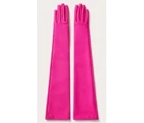 GUANTI VLOGO SIGNATURE IN JERSEY Donna PINK PP
