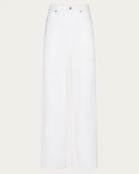 Valentino Garavani PANTALONI IN DENIM Donna BIANCO Bianco