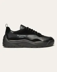 Valentino Garavani SNEAKER GUMBOY IN VITELLO Uomo NERO Nero