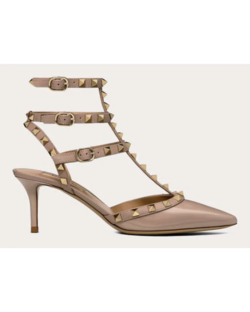 Valentino Garavani Décolleté Rockstud Con Cinturini 65Mm Donna POUDRE Poudre