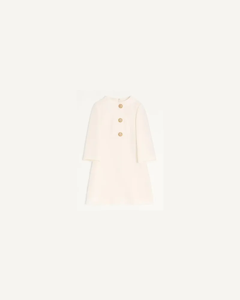 Valentino Garavani Abito In Crepe Couture Donna AVORIO 40 