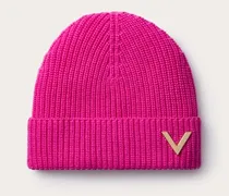 CAPPELLO BEANIE KNITTED IN CASHMERE Donna PINK PP