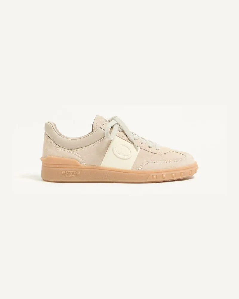 Valentino Garavani Sneakers Valentino Upvillage In Crosta Donna BEIGE/AVORIO Beige