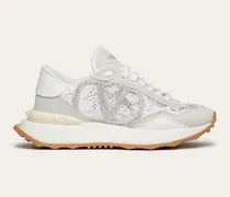 SNEAKER LACERUNNER IN PIZZO Donna BIANCO