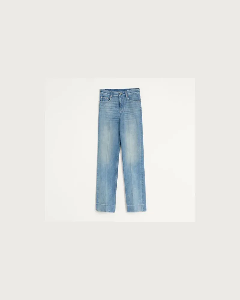 Valentino Garavani Pantaloni In Denim Donna DENIM 28 