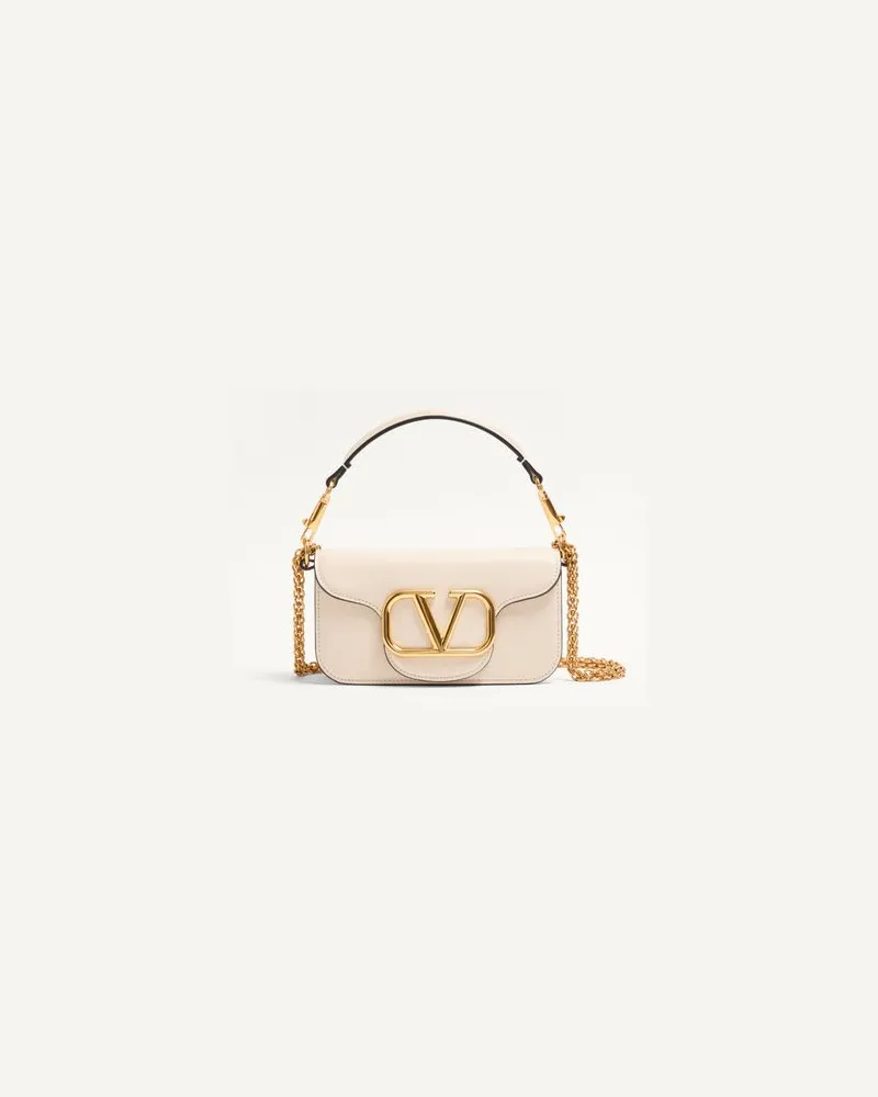 Valentino Garavani Borsa Piccola A Spalla Valentino Garavani Locò In Vitello Donna LIGHT IVORY UNI 
