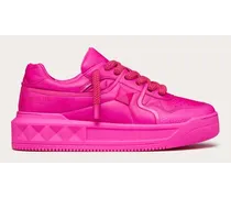 SNEAKER LOW-TOP ONE STUD XL IN NAPPA Uomo PINK PP