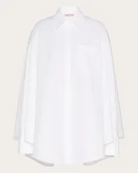 Valentino Garavani CAMICIA IN SARTORIAL POPELINE Donna BIANCO Bianco