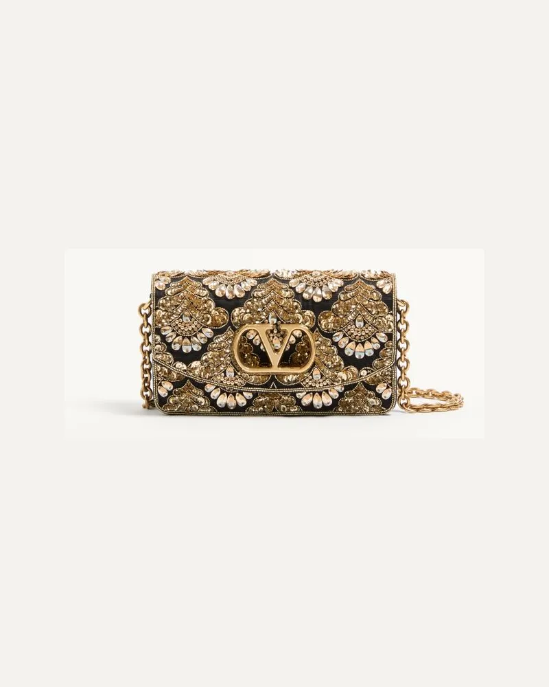 Valentino Garavani Clutch Piccola Valentino Garavani Vain Ricamata Donna MULTICOLOR Multicolor