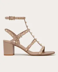 Valentino Garavani SANDALO ROCKSTUD CON CINTURINI 60MM Donna POUDRE Poudre