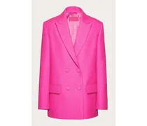 BLAZER IN CREPE COUTURE Donna PINK PP
