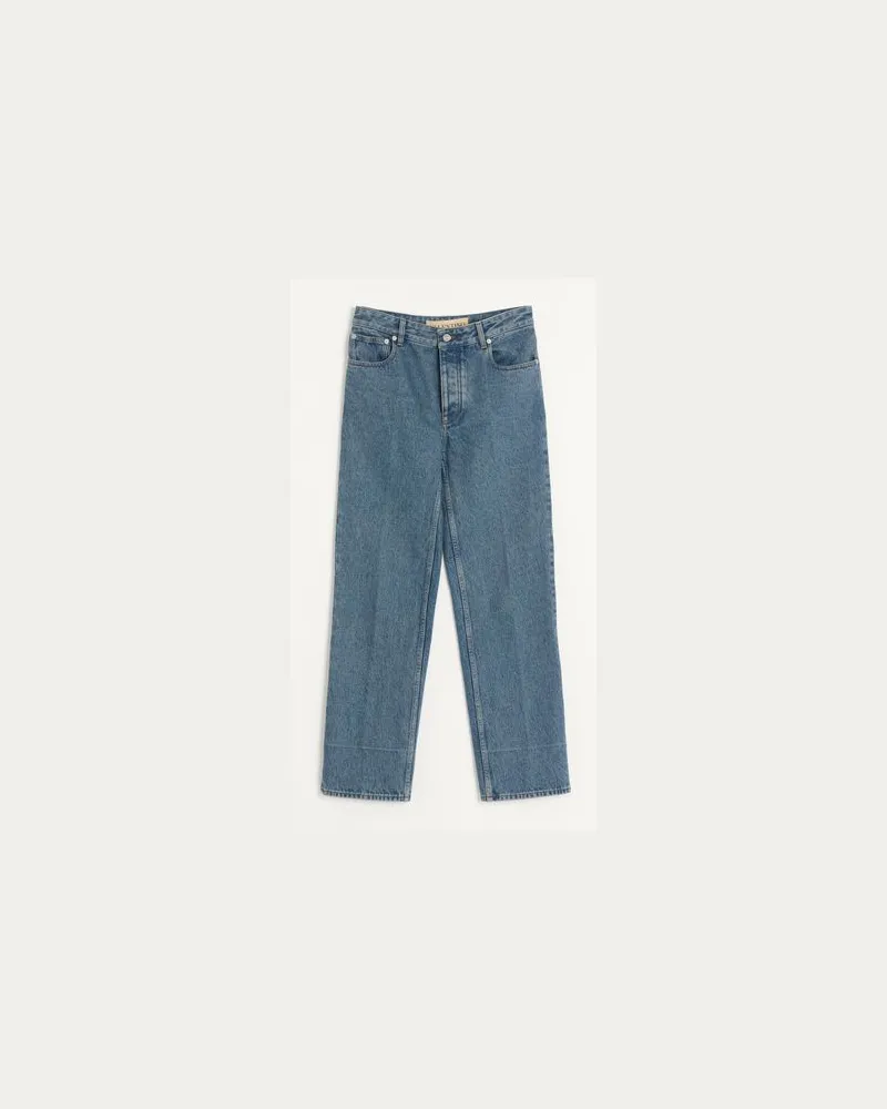 Valentino Garavani Pantalone In Denim Uomo BLU 38 