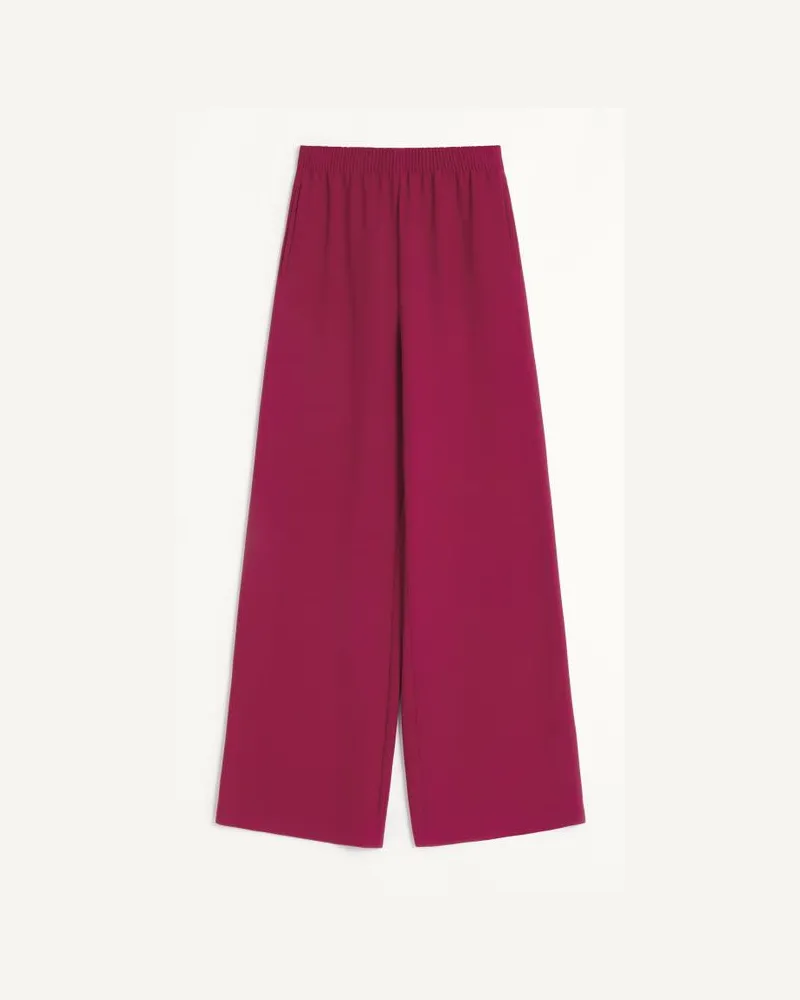 Valentino Garavani Pantaloni In Cady Couture Donna MAGENTA Magenta