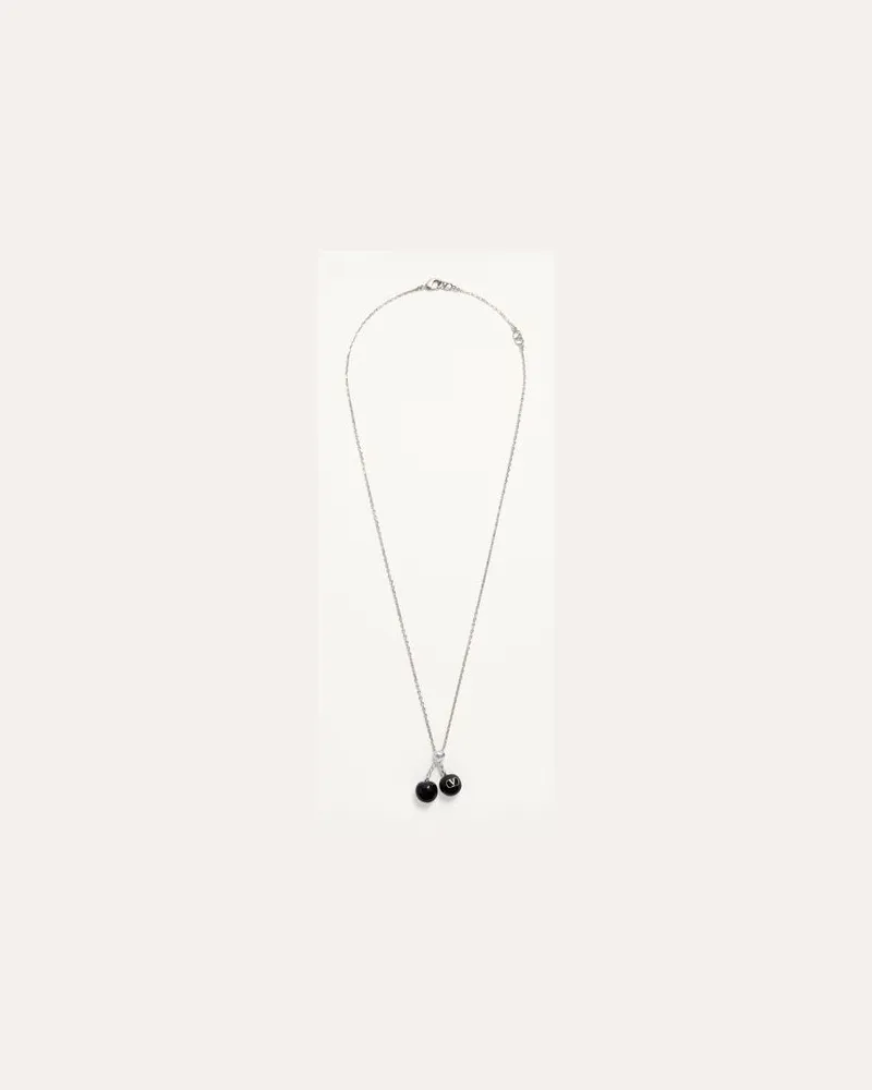 Valentino Garavani Collana Valentino Garavani Chez Valentino In Metallo E Smalto Uomo PALLADIO UNI 