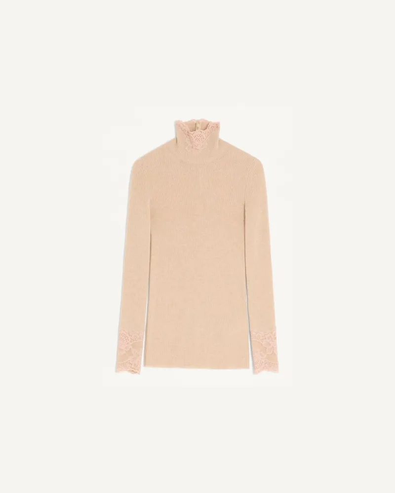 Valentino Garavani Maglia In Cashmere Donna ALABASTER Alabaster