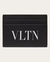 Valentino Garavani PORTACARTE VLTN Uomo NERO Nero