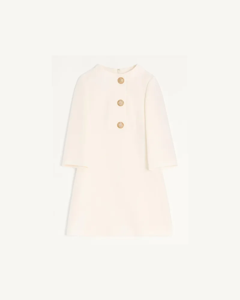 Valentino Garavani Abito In Crepe Couture Donna AVORIO Avorio