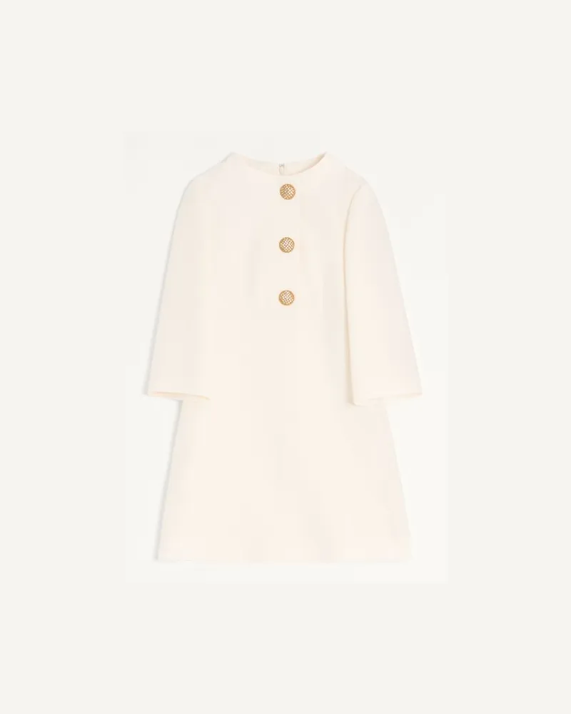 Valentino Garavani Abito In Crepe Couture Donna AVORIO Avorio