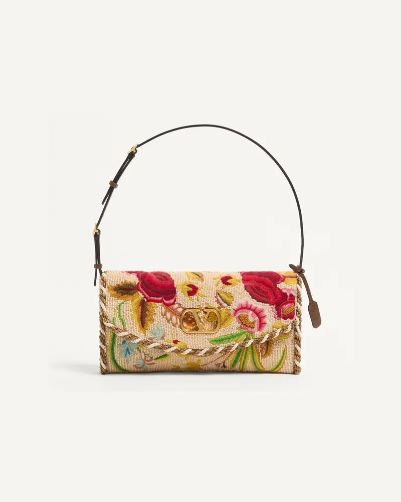 Valentino Garavani Borsa Piccola A Spalla Valentino Garavani Devain Ricamata Donna MULTICOLOR Multicolor