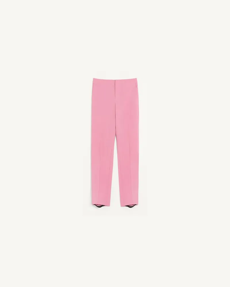 Valentino Garavani Pantalone Valentino in lana con staffa removibile Uomo ROSA 50 
