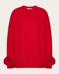 Valentino Garavani MAGLIA IN LANA Donna ROSSO Rosso