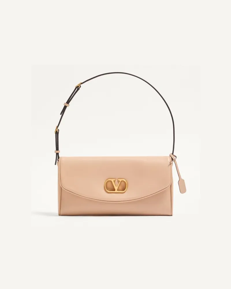 Valentino Garavani Borsa Piccola A Spalla Valentino Garavani DeVain In Nappa Donna ROSE SAND Rose