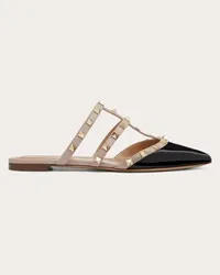 Valentino Garavani MULE ROCKSTUD IN VERNICE Donna POUDRE Poudre