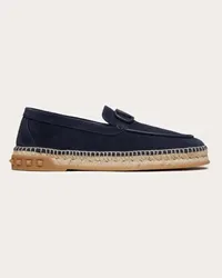 Valentino Garavani ESPADRILLAS LEISURE FLOWS IN CROSTA Uomo MARINE Marine