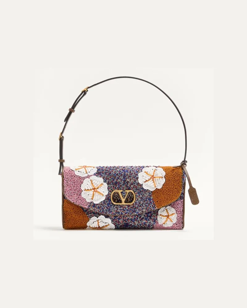 Valentino Garavani Borsa Piccola A Spalla Valentino Garavani DeVain Ricamata Donna MULTICOLOR Multicolor