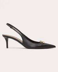 Valentino Garavani DÉCOLLETÉ SLINGBACK VLOGO THE BOLD EDITION IN VITELLO 60MM Donna NERO Nero