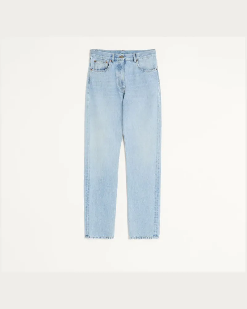Valentino Garavani Pantaloni In Denim Donna DENIM Denim