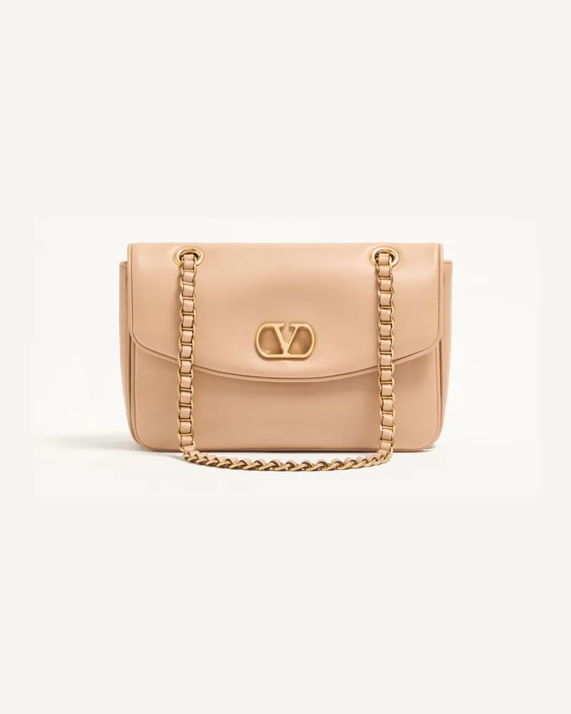 Valentino Garavani Borsa Media Con Catena Valentino Garavani Djuna In Nappa Donna ROSA Rosa