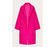 CAPPOTTO IN MOHAIR WOOL RICAMATO Donna PINK PP